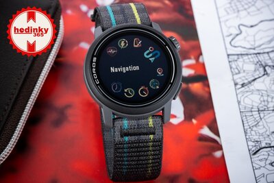 Coros Pace 3 Black, Nylon Band