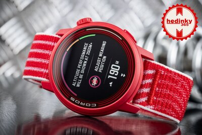 Coros Pace 3 Red / Nylon Band
