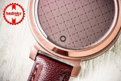 Garmin Lily 2 Classic Dark Bronze / Mulberry Leather Band