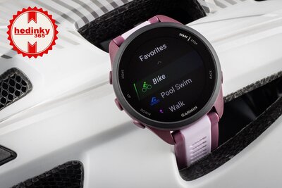 Garmin Forerunner 165 Music, Berry/Lilac