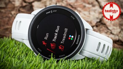 Garmin Forerunner 165, Mist grey/Whitestone