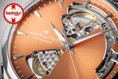 Hamilton Jazzmaster Lady Automatic Open Heart H32215100