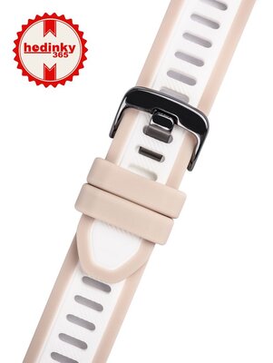 Silicone strap Ricardo 18mm (for Garmin Venu 2S, Vívoactive 4S, Forerunner 265S, Venu 3S etc.), colorful, Quick Release
