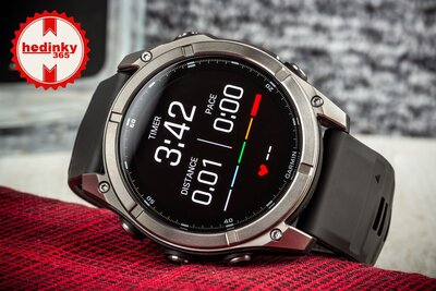 Garmin Fenix 8 AMOLED 51 mm, Exclusive Titanium Graphite Brown Leather Band (Premium) (+ extra strap)