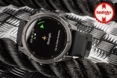 Garmin Fenix 8 AMOLED 51mm, Sapphire Carbon Gray DLC Titanium Black