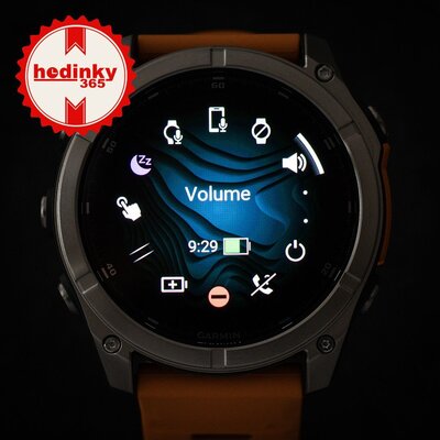 Garmin Fenix 8 AMOLED 51 mm, Sapphire Titanium Graphite Spark Orange Band