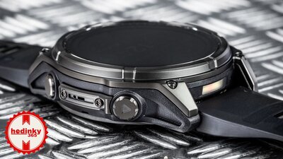 Garmin Fenix 8 SOLAR 47 mm, Sapphire Carbon Gray DLC Titanium Black