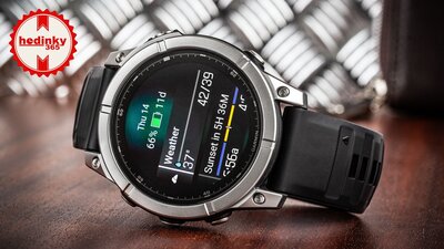 Garmin Fenix E Gray Steel Black