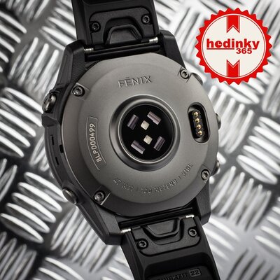 Garmin Fenix E Stainless Steel Carbon Gray
