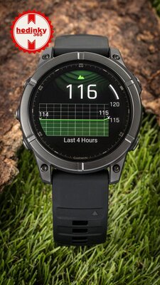 Garmin Fenix E Stainless Steel Carbon Gray