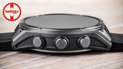 Garmin Fenix 8 AMOLED 47 mm, Sapphire Carbon Gray DLC Titanium Black