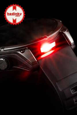 Garmin Fenix 8 AMOLED 47 mm, Sapphire Carbon Gray DLC Titanium Black