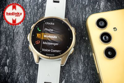 Garmin Fenix 8 AMOLED 43 mm, Sapphire Soft Gold Stainless Steel Fog Gray