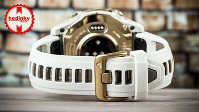 Garmin Fenix 8 AMOLED 43 mm, Sapphire Soft Gold Stainless Steel Fog Gray