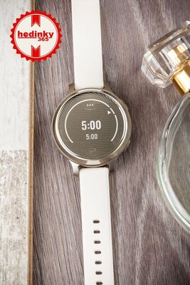 Garmin Lily 2 Active Lunar Gold / Bone Silicone Band