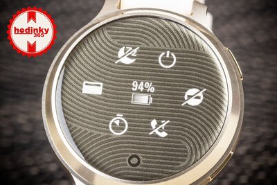 Garmin Lily 2 Active Lunar Gold / Bone Silicone Band