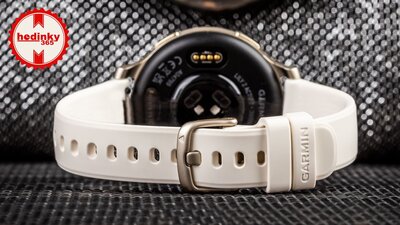 Garmin Lily 2 Active Lunar Gold / Bone Silicone Band