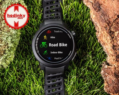 Coros Pace Pro Black / Silicone Band | Hodinky-365.com