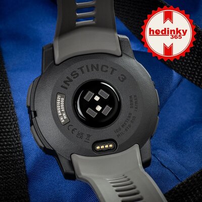 Garmin Instinct 3 AMOLED 50mm, Black