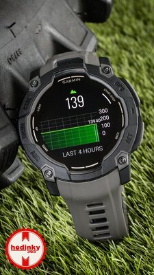 Garmin Instinct 3 AMOLED 50mm, Black