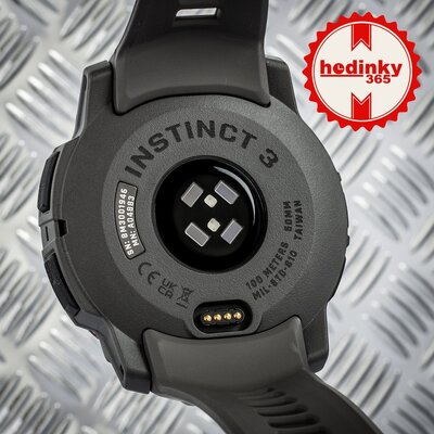 Garmin Instinct 3 SOLAR 50mm, Charcoal