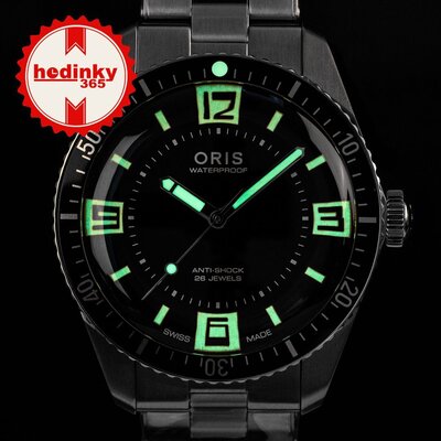 Oris Divers 60th Anniversary Edition Automatic 01 733 7772 4034-Set (+ spare strap)