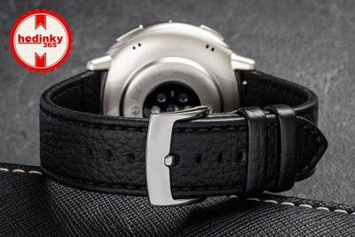 Amazfit Active 2 Premium (Round) Black Leather (+ spare strap)