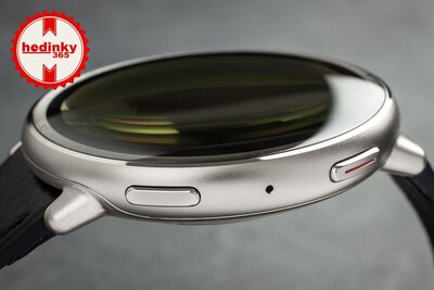 Amazfit Active 2 Premium (Round) Black Leather (+ spare strap)