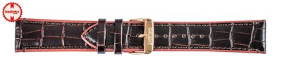 Leather strap Orient UDFGGR0 22mm (for the modely AC08), Brown