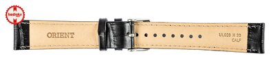 Leather strap Orient UL020018J0 20mm (for the model RA-AP01), black