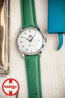 Leather strap Ricardo Ancona, Green, Quick Release