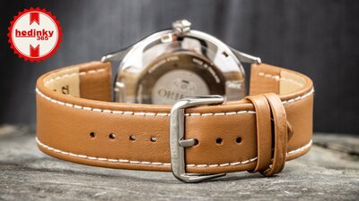 Leather strap Ricardo Napoli, Brown V1