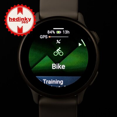 Garmin Vívoactive 6, Lunar Gold / Ivory, Silicone Band