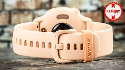 Garmin Vívoactive 6, Metallic Pink Dawn / Pink Dawn, Silicone Band