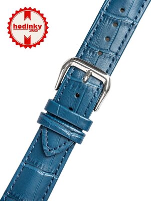 Ricardo Todi leather strap, blue V3