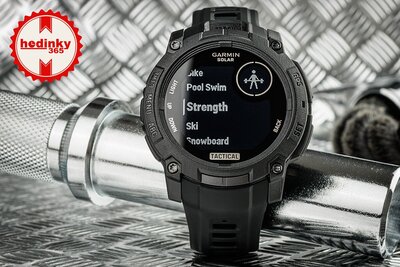 Garmin Instinct 3 SOLAR 50mm, Tactical Edition, Black