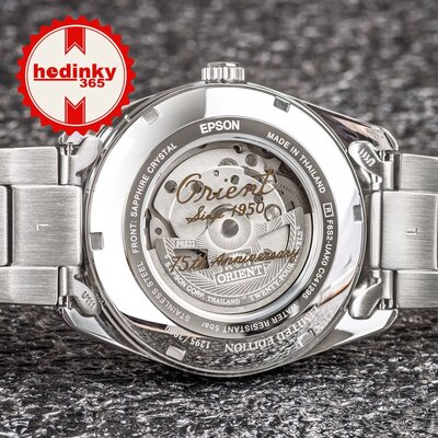 Orient Contemporary Stretto Semi-skeleton Automatic RA-AR0012N30B 75th Anniversary Limited Edition 2800pcs