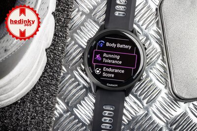 Garmin Forerunner 970 Carbon Grey DLC, Black