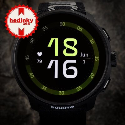 Suunto Run All Black (textile strap)