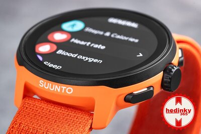 Suunto Run Coral Orange (textile strap)