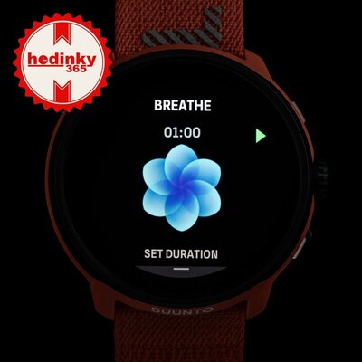 Suunto Run Coral Orange (textile strap)