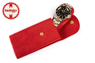 Watch case Ricardo Varese, red