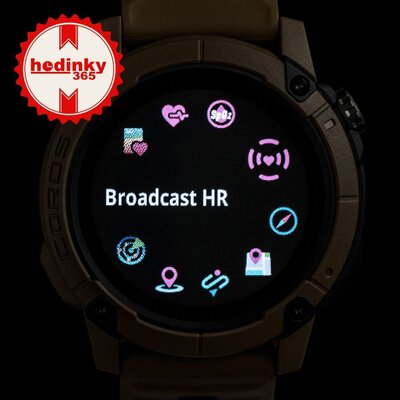 Coros Nomad Brown / Silicone Band