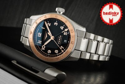 Longines Spirit Zulu Time 1925 Automatic GMT Chronometr L3.803.5.53.6 (+ replacement bracelet)