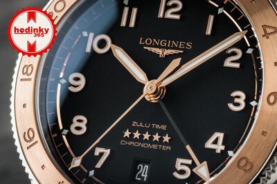 Longines Spirit Zulu Time 1925 Automatic GMT Chronometr L3.803.5.53.6 (+ replacement bracelet)