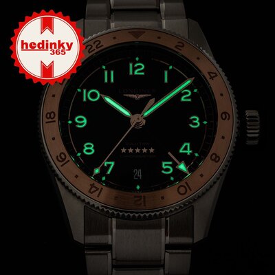Longines Spirit Zulu Time 1925 Automatic GMT Chronometr L3.803.5.53.6 (+ replacement bracelet)