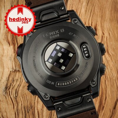 Garmin Fenix 8 Pro AMOLED 47mm, Sapphire Carbon Gray DLC Titanium (Premium) (+ extra strap)