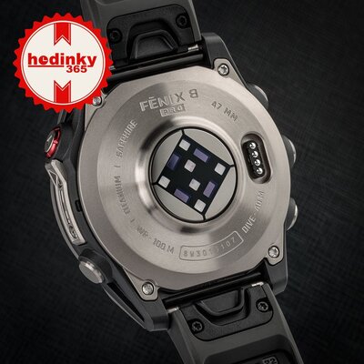Garmin Fenix 8 Pro AMOLED 47mm, Sapphire Titanium Graphite