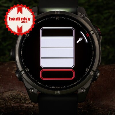 Garmin Fenix 8 Pro AMOLED 47mm, Sapphire Titanium Graphite