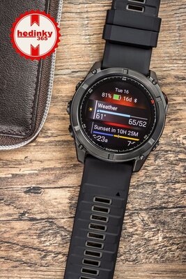 Garmin Fenix 8 Pro AMOLED 51mm, Sapphire Carbon Gray DLC Titanium Black